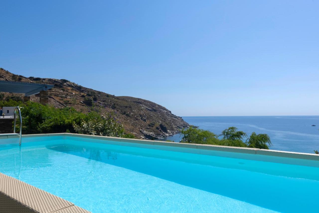 Luxury Villa By The Beach Steniaí Buitenkant foto