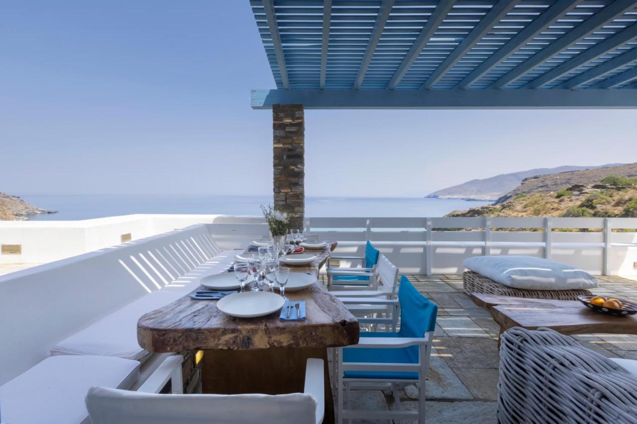 Luxury Villa By The Beach Steniaí Buitenkant foto