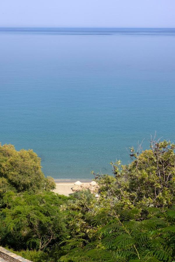 Luxury Villa By The Beach Steniaí Buitenkant foto