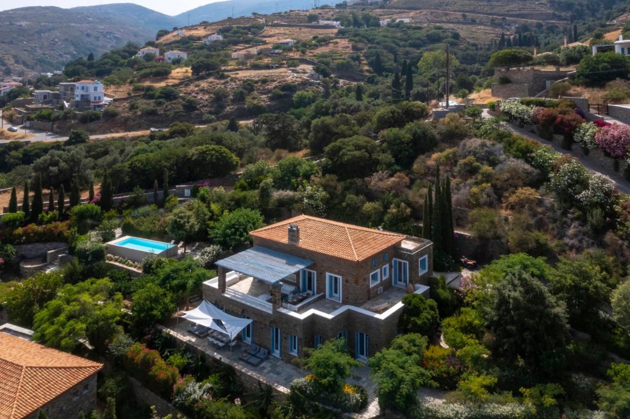 Luxury Villa By The Beach Steniaí Buitenkant foto