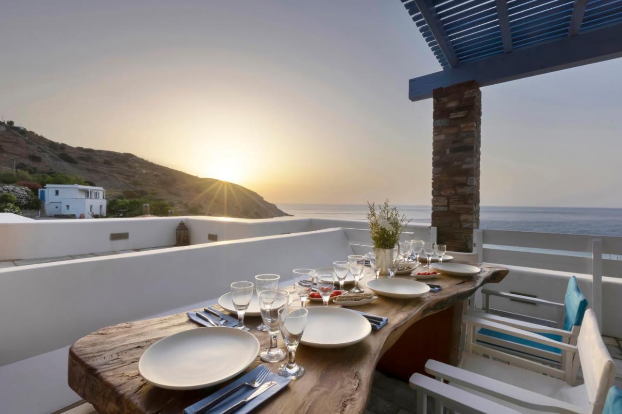 Luxury Villa By The Beach Steniaí Buitenkant foto