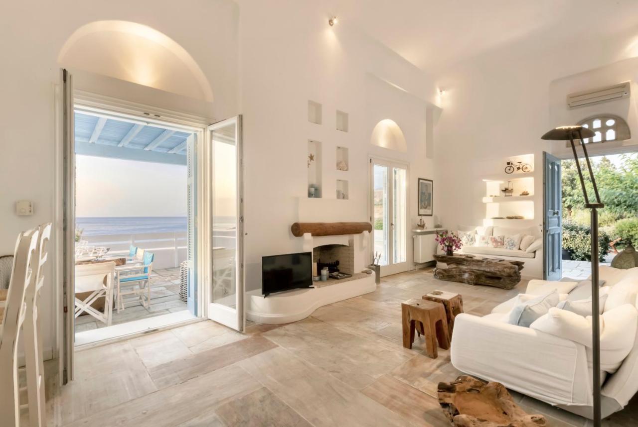Luxury Villa By The Beach Steniaí Buitenkant foto