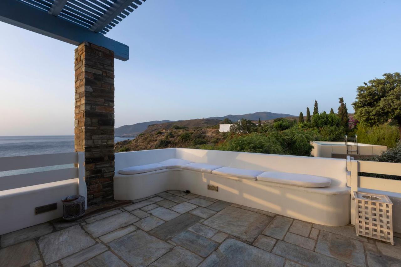 Luxury Villa By The Beach Steniaí Buitenkant foto